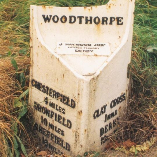 Milepost, N of Clay Cross