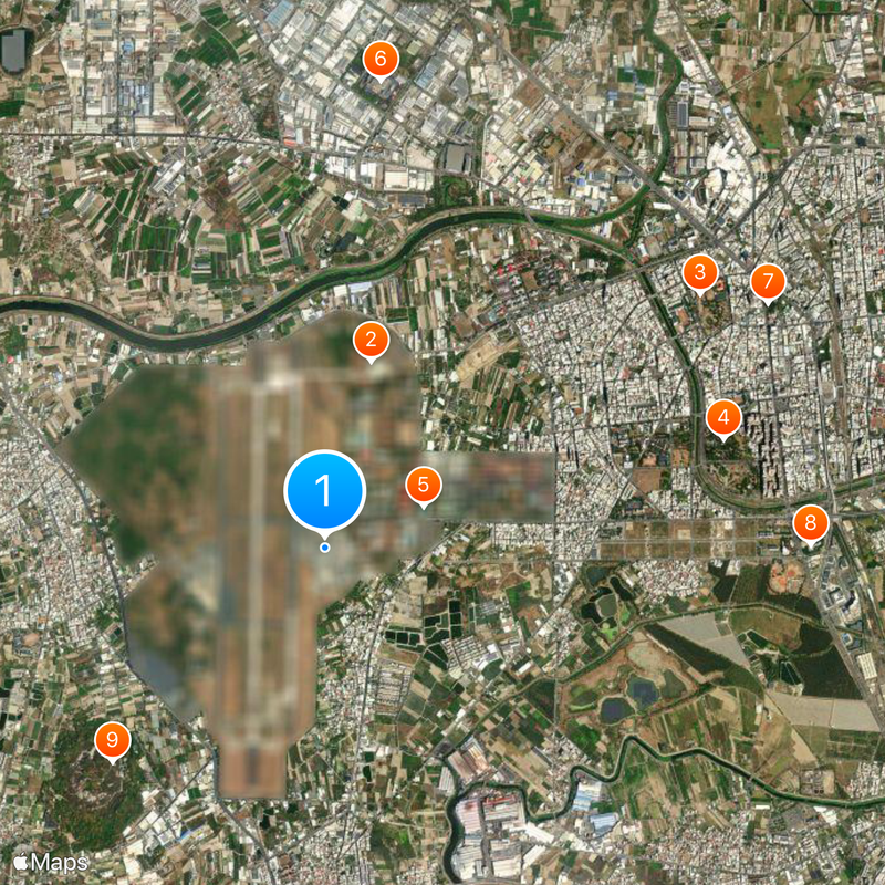 Republic of China Air Force Academy Map