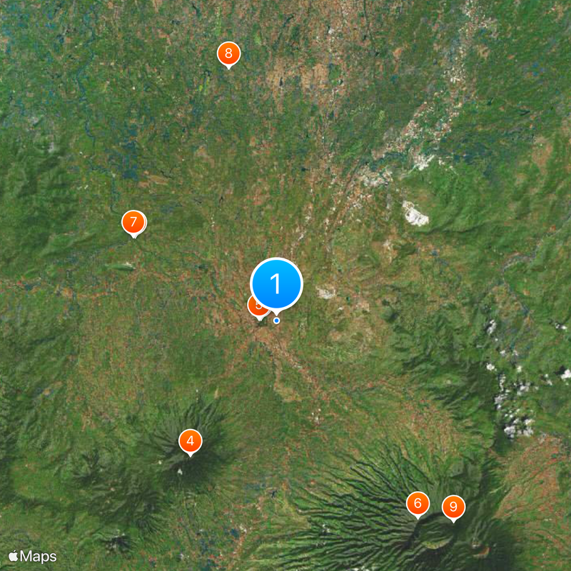 Pakuan University Mappa