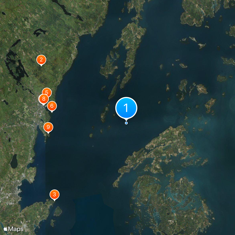 Penobscot Bay Map
