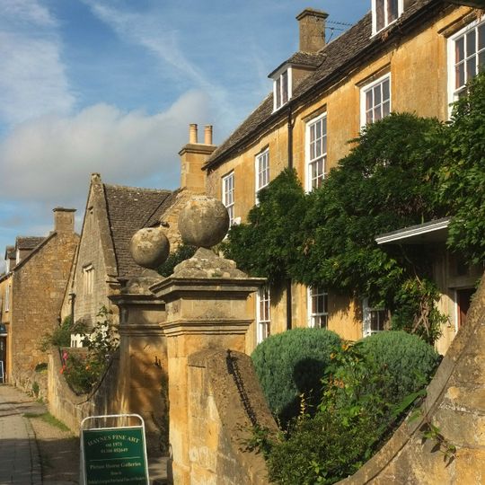 Pair Of Gate Piers And Wall Enclosing Forecourt To South Of Picton House