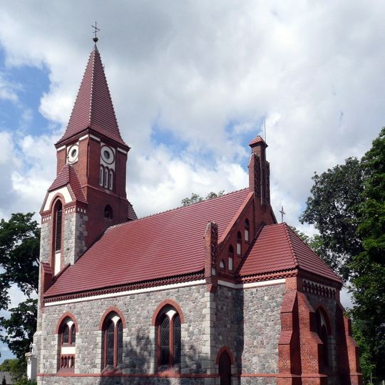 Orthodox church of the Dormition in Ługi