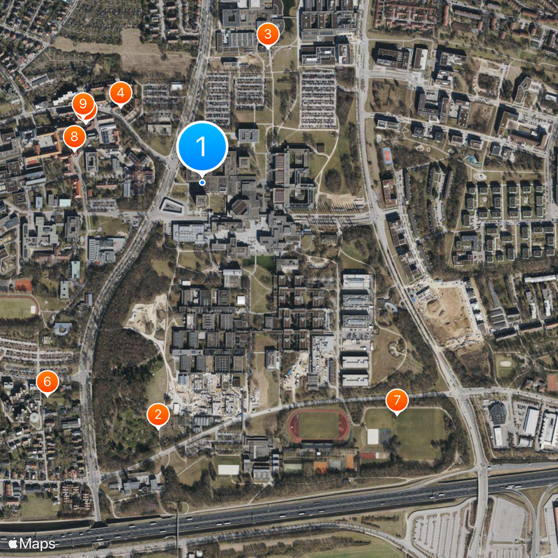University of Regensburg Map