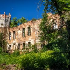 Ruina pałacu w Marszowicach