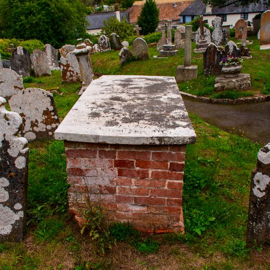 Roll Chest Tomb About 8 Metres North-East Of The Porch And Holworthy Headstone 1 Metre South Of The Church Of St Andrew