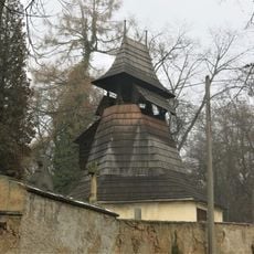 Bell tower at the cemetery in Rakovník