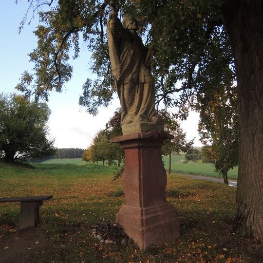 Statue of Saint Voitechus in Pyšely