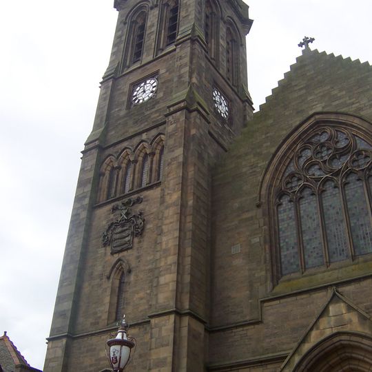 Antigua iglesia parroquial de Peebles