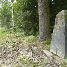 Sächsisch-Preußischer Grenzstein: Pilar Nr. 22 (linkselbisch)