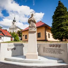 Socha Jána Nepomuckého, podstavec