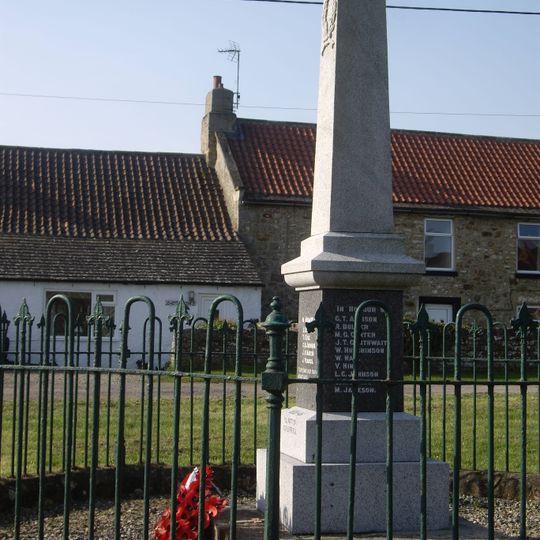 Newsham War Memorial, Richmondshire