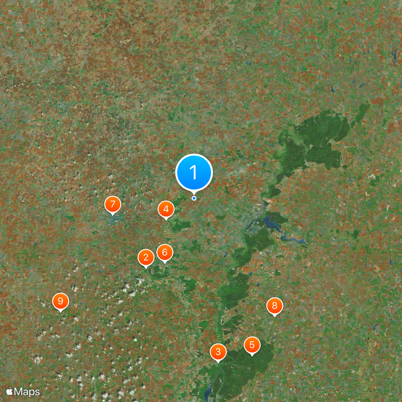 Oblast de Lipetsk Mapa