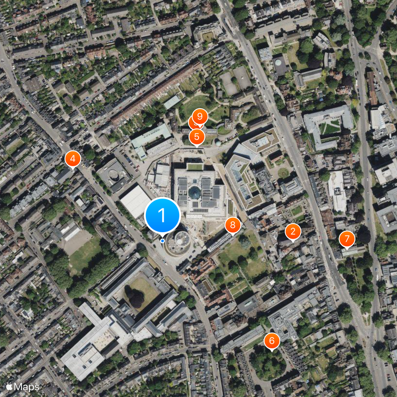 Blavatnik School of Government Map