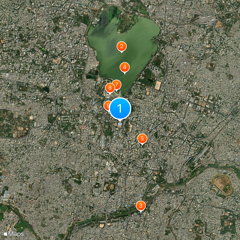 Lal Bahadur Shastri Stadium Mappa