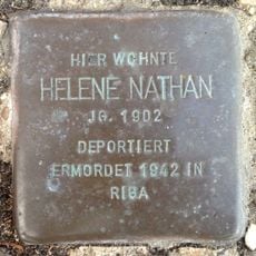 Stolperstein dedicated to Helene Nathan