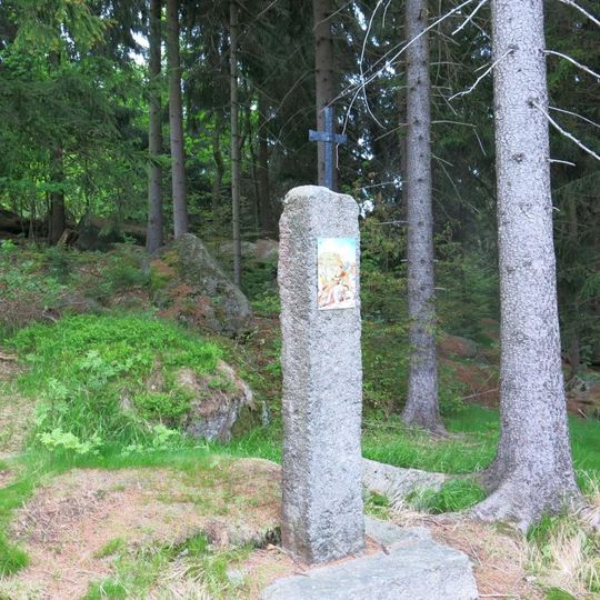 Křížová cesta Slovanka-Ježíš potřetí klesá pod křížem