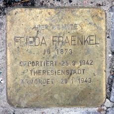 Stolperstein dedicated to Frieda Fränkel
