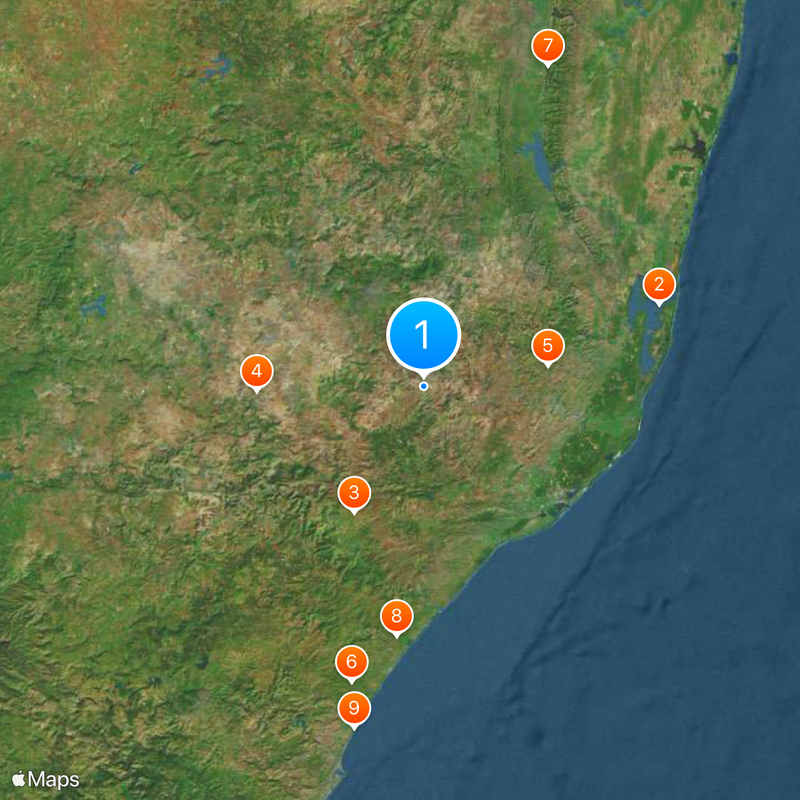 Ulundi Map