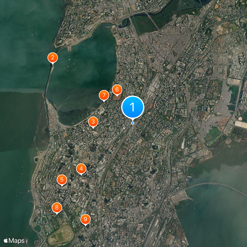 Dadar railway station Map