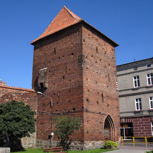 Brodnicka Gate in Nowe Miasto Lubawskie