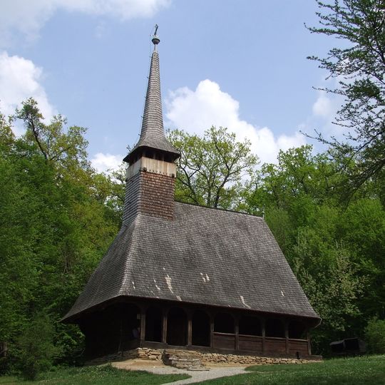 Wooden church in Bezded, Sălaj