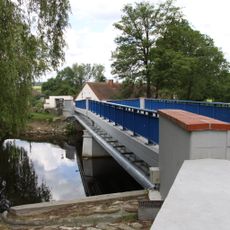 Most přes Otavu ve Střelských Hošticích