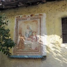 Opera d'arte, chiesa cattolica, murale