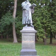 Statue of Martin Luther in Aš