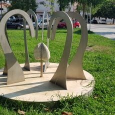 Monument to blood donors in Bescanó