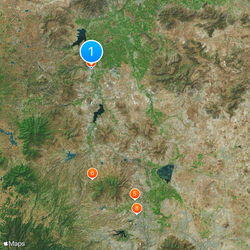 Tula de Allende Map