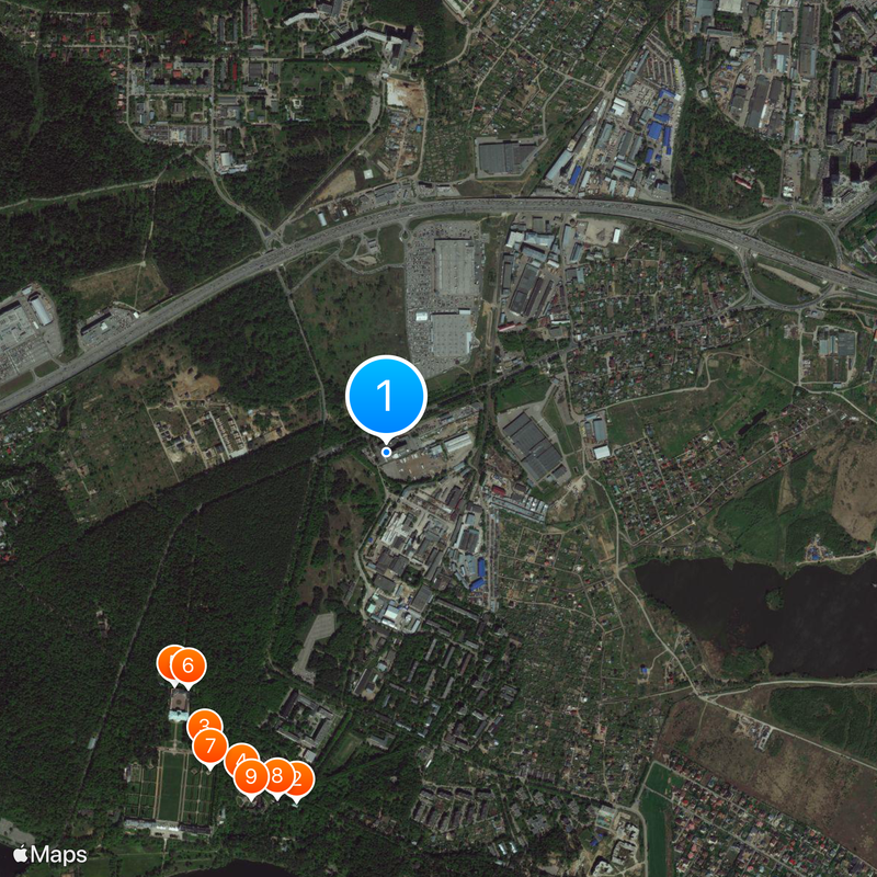 Vadim Zadorogny Technical Museum Map