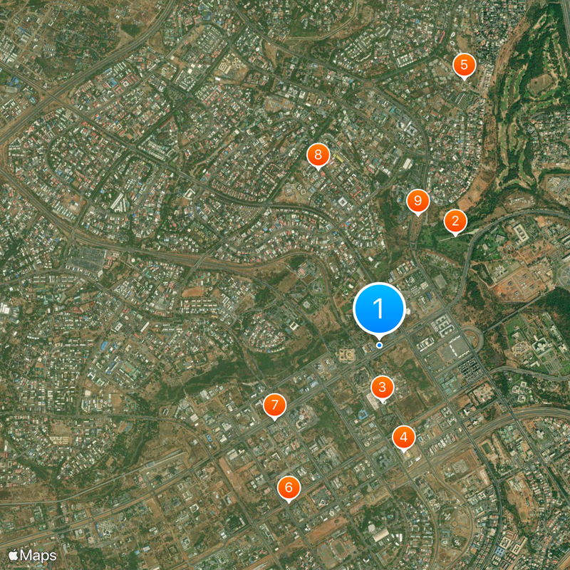 Abuja National Mosque Mapa