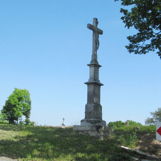 Wayside cross in Podlesí