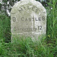 Milestone Approximately 120M North-East Of The Horse Shoe Inn