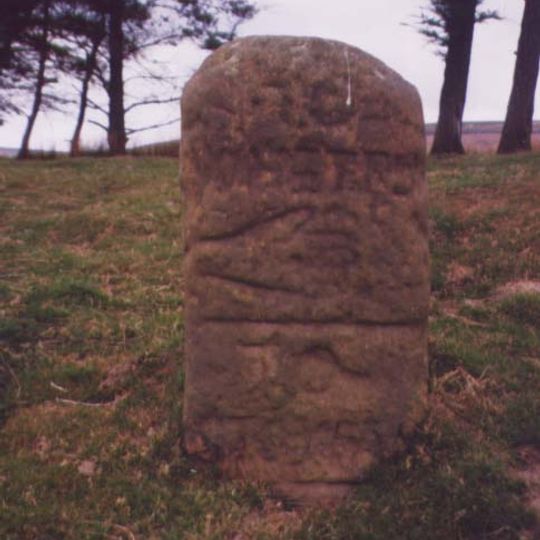 Guide Stone On North Side Of Road From Stokesley