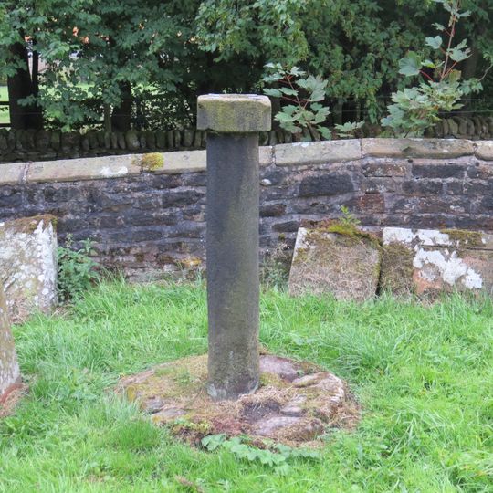 Sundial in old churchyard
