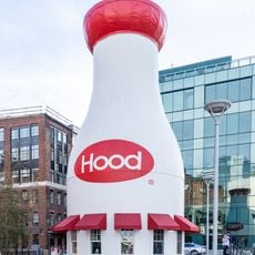 Hood Milk Bottle Plaza