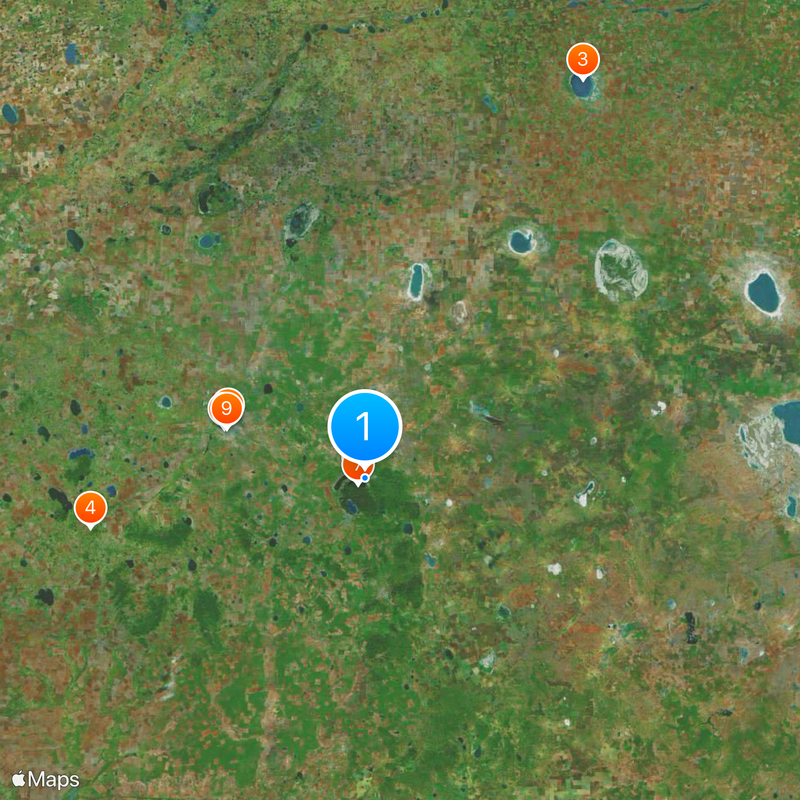 Burabay National Park Map