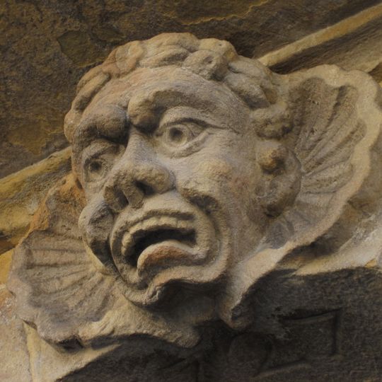 Chiave di volta palazzo Mastrogiovanni Tasca