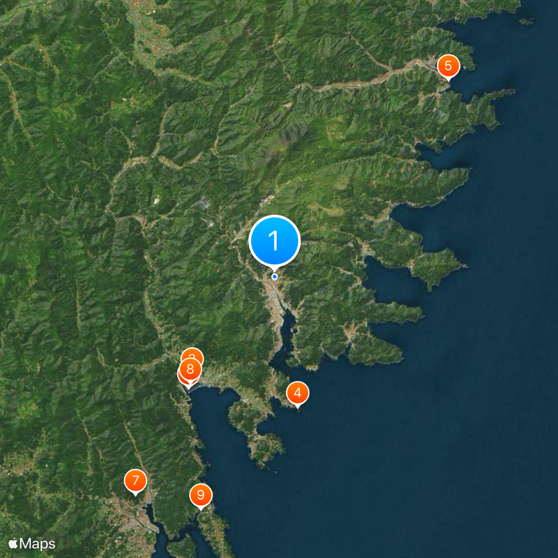 岩手県立大船渡高等学校 Map