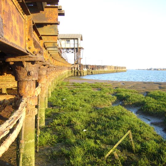 Muelle de la compañía Tharsis, Sulphur and Copper en Huelva