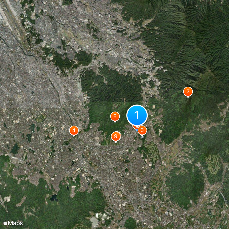Dazaifu Tenmangū Mapa