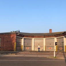 Ringlokschuppen mit Drehscheibe