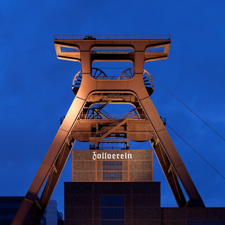 Zeche Zollverein kolgruva och industrikomplex