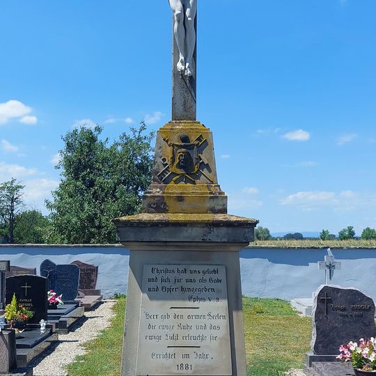 Croix de cimetière à Plobsheim
