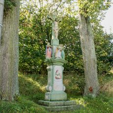 Kříž v Písařově u hasičárny