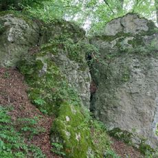 Dolomite am Burgberg der Ruine Velburg