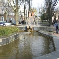 Kamsamoĺski garden square, Mahilioŭ