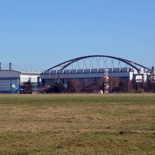 Jumbohalle Flughafen Hamburg