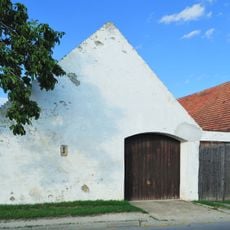 Ortsbefestigung mit Scheune